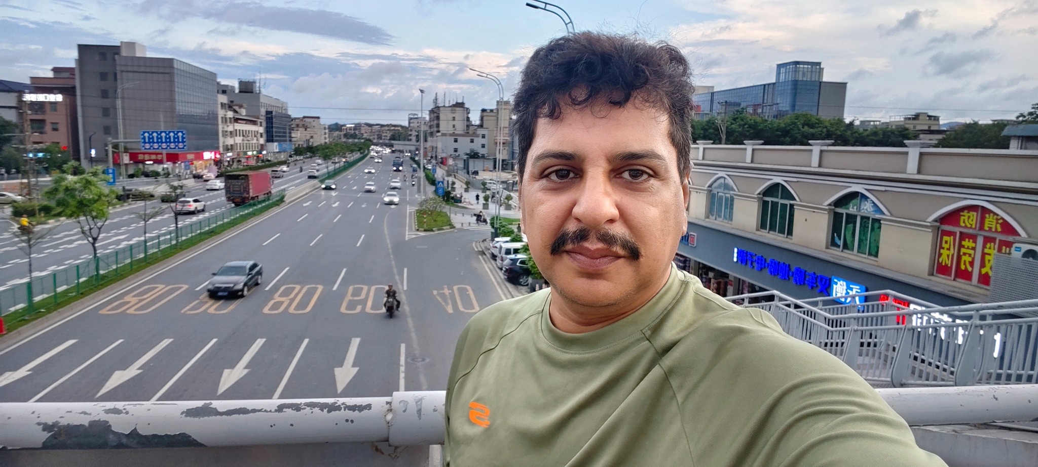 Sheraz Anjum during an international business visit