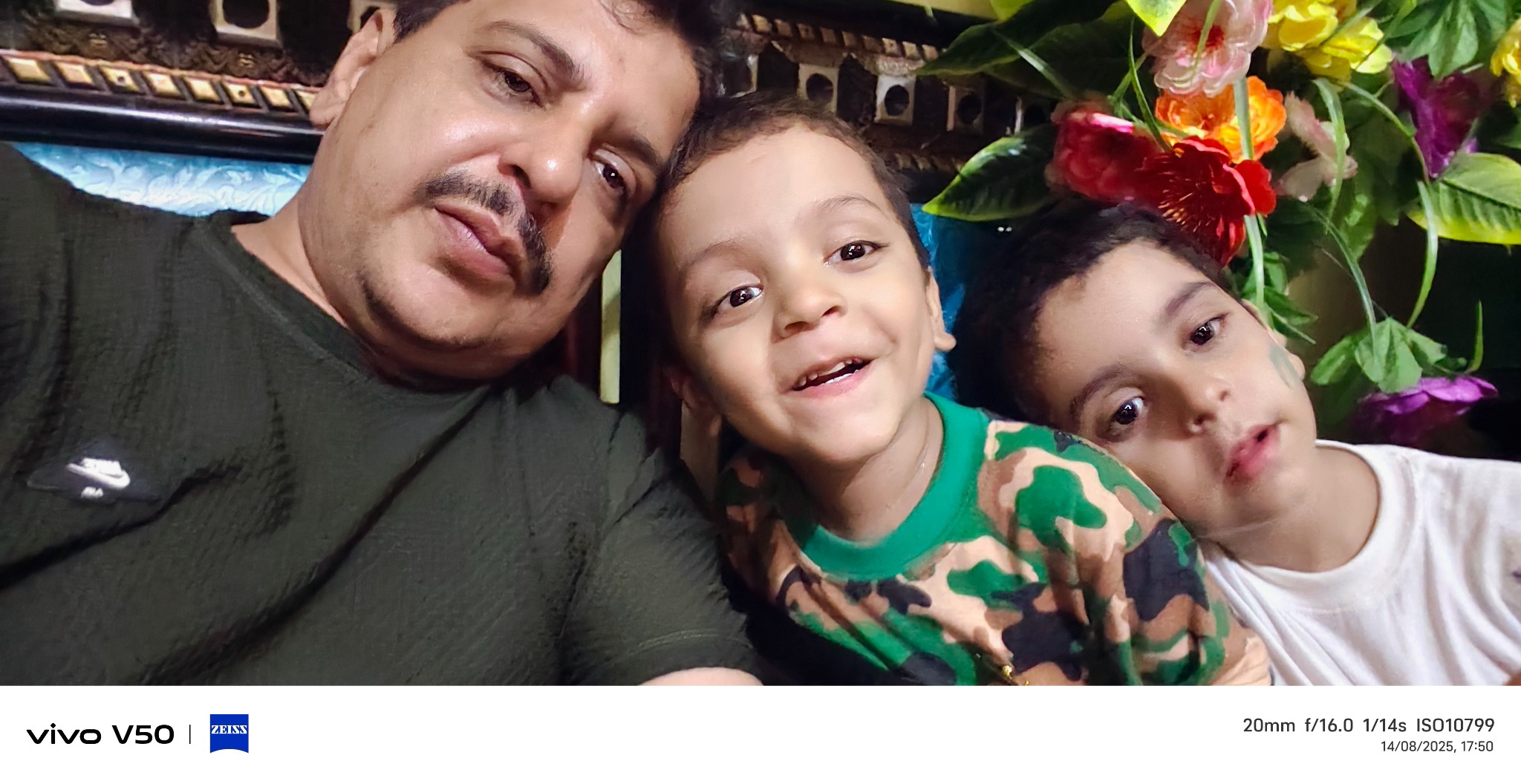 A family selfie