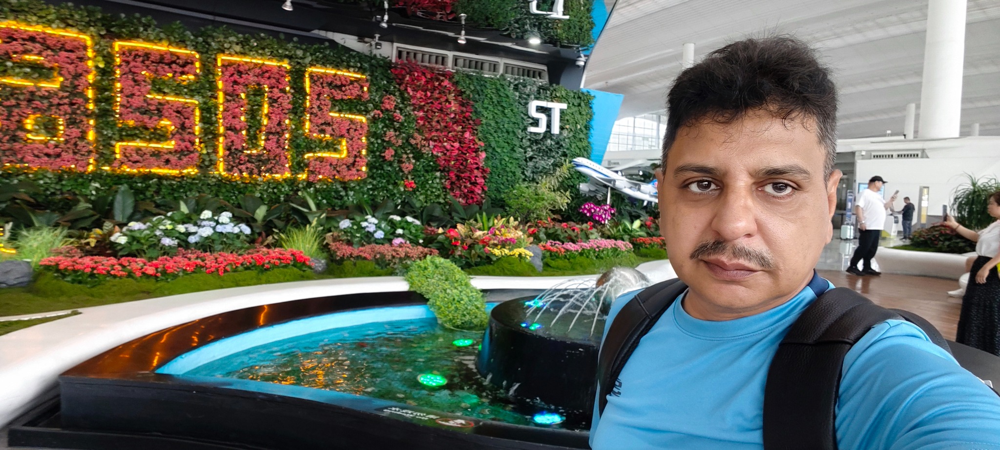 Sheraz Anjum during international travel