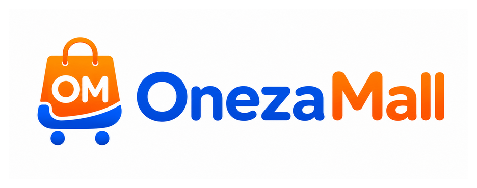 OnezaMall OM shopping bag logo